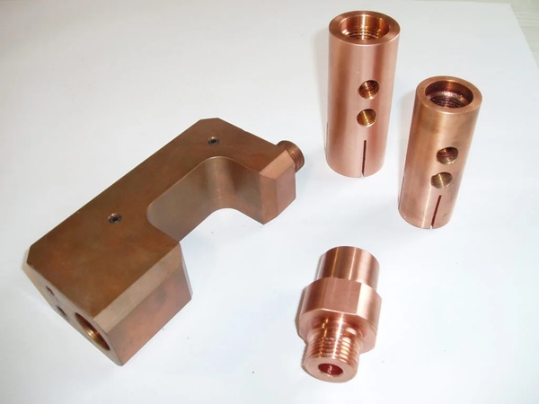 copper machined parts